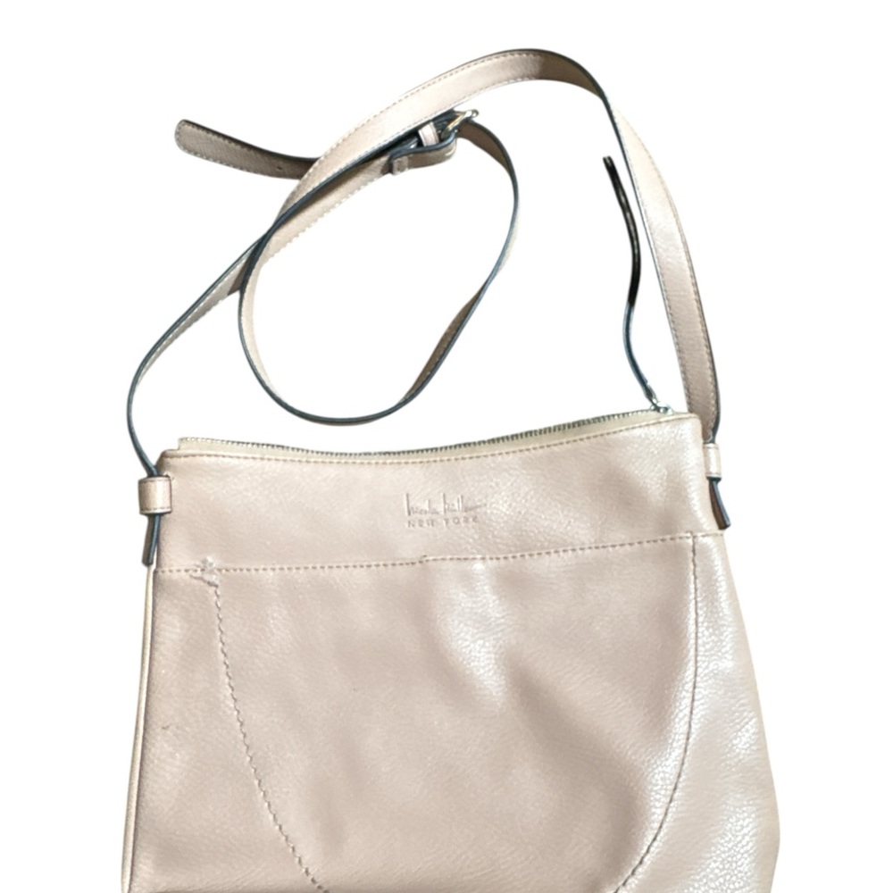 Nicole Miller New York Cream Purse